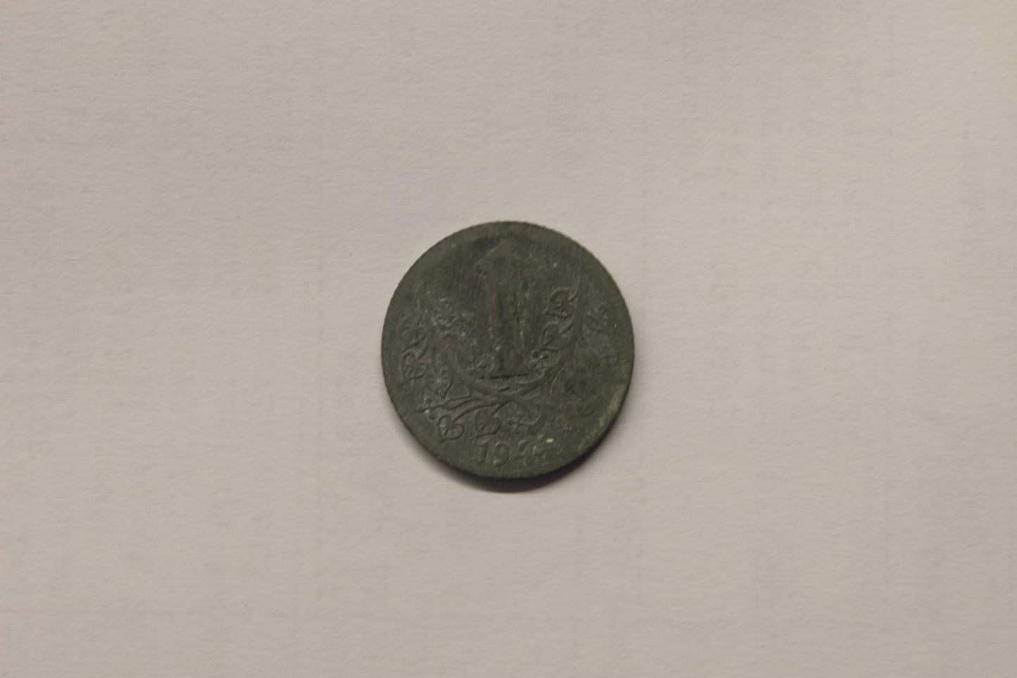 1944 1 Koruna Protektorát Čechy a Morava