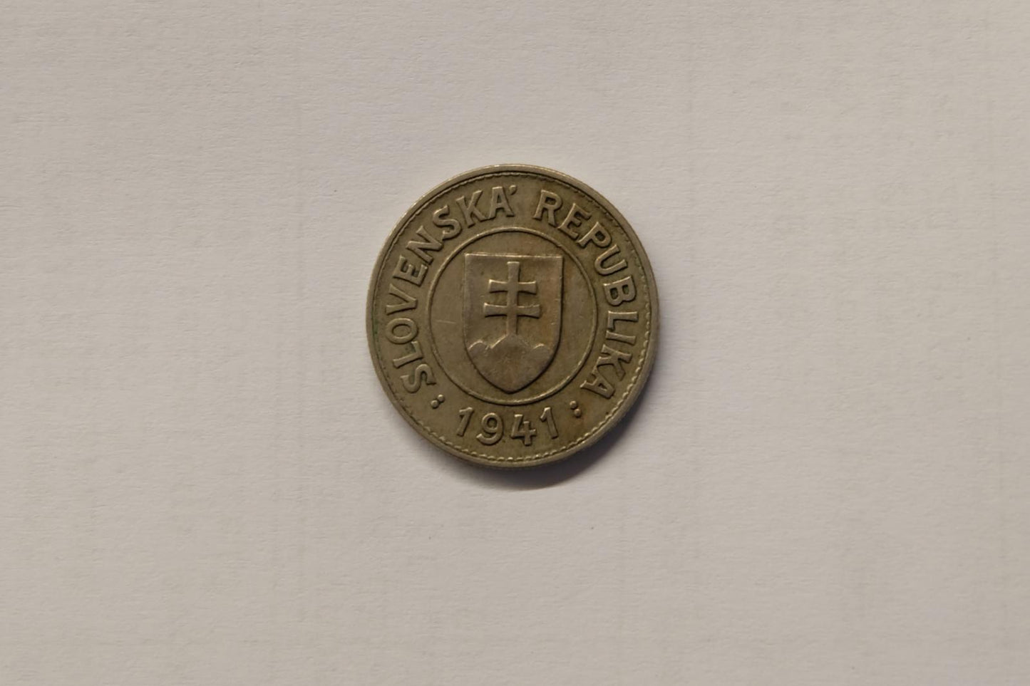 1941 1 Koruna Slovenský Štát
