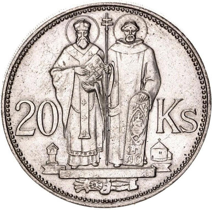 1941 /20 koruna Cyril a Metod