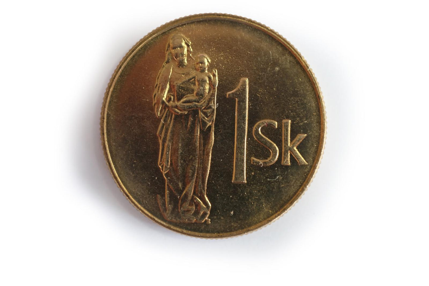 1 Koruna Slovensko UNC 1993 - 2008