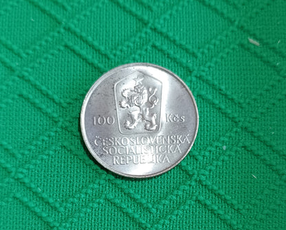 1985 100 Kčs- Ján Hollý - 200. výročie narodenia
