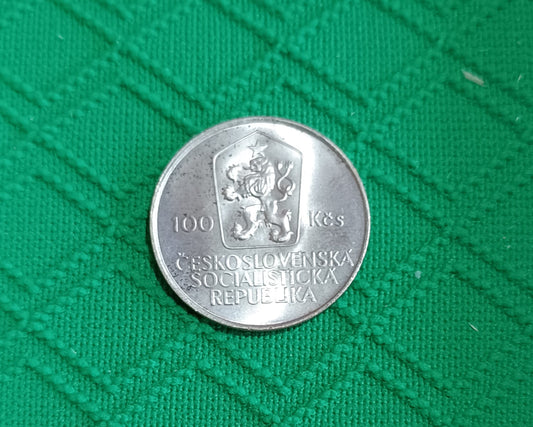 1985 100 Kčs- Ján Hollý - 200. výročie narodenia