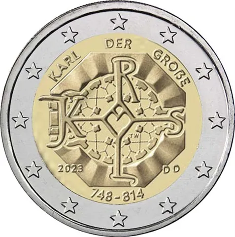 2023 2 EURO Nemecko - Karol Veľký D