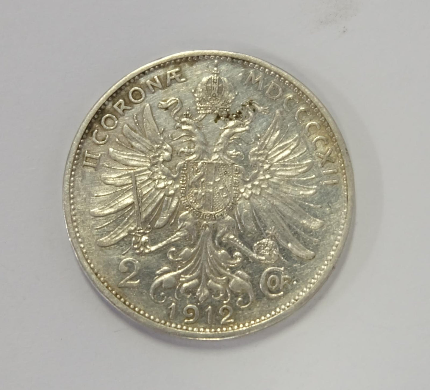 1912 2 Koruna Bz Franz Jozef Rakúsko Uhorsko