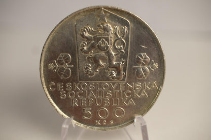 1988 500 Kčs - Československá federácia - 20. výročie