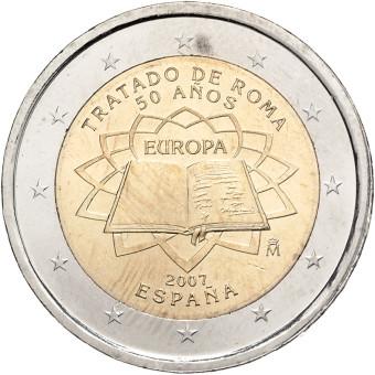 2007 - 2 EURO Španielsko  Rímska zmluva