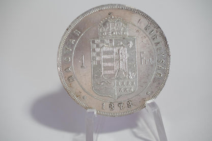 1878 František Jozef I. - 1 Forint Kb