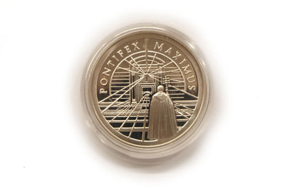 Strieborná minca Ján Pavol II 10 zloty Ag. Proof 2002