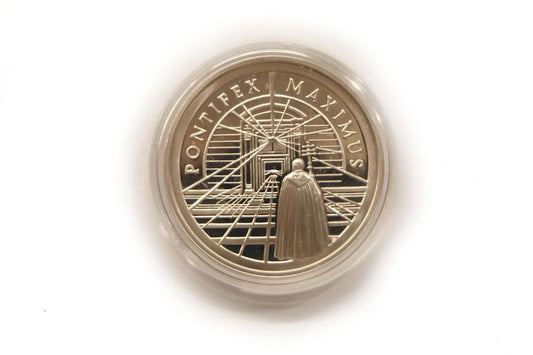 Strieborná minca Ján Pavol II 10 zloty Ag. Proof 2002