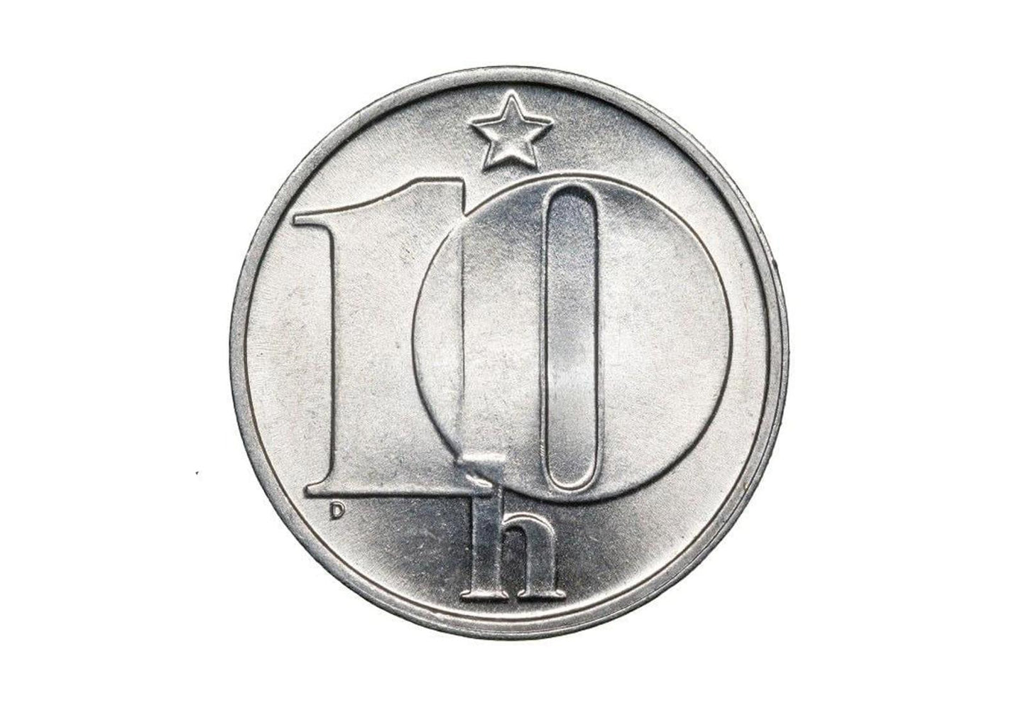 10 Halierov 1974 až 1990 Československo vyberte si ročník UNC STAV!!!!