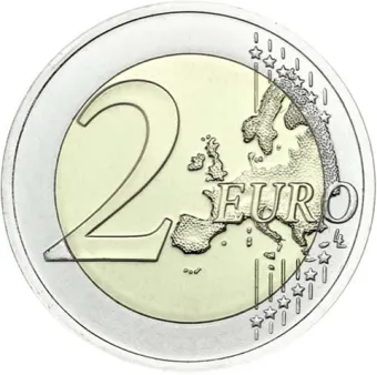 2008 2 Euro Taliansko - 60. výročie Všeobecnej deklarácie ľudských práv