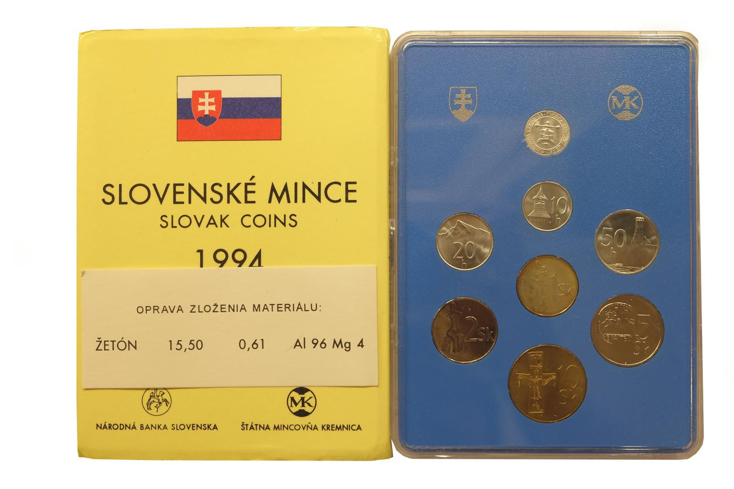 SADA mincí 1994 Slovensko UNC
