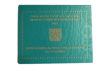 2013 Vatikán 2 eurá 28. Svetové dni mládeže Rio de Janeiro