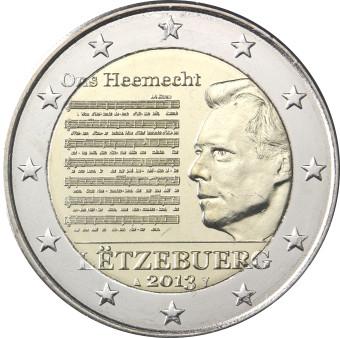 2013 2 EURO Luxembursko - Národná hymna