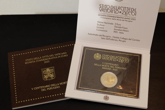 2023 Vatikán 2 euro Perugino