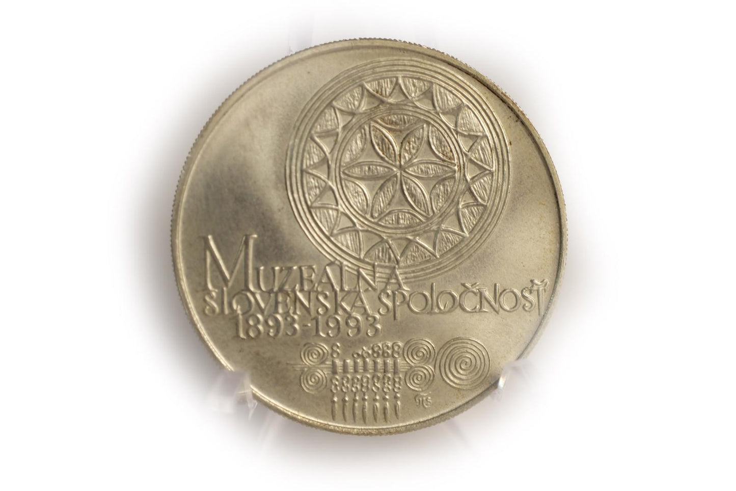 1993 100 kčs - Muzeálna spoločnosť - 100. výročie založenia