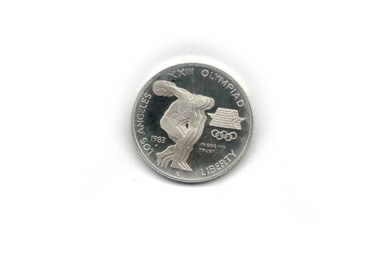 Strieborná minca 1 dollar 1983 Olympiáda