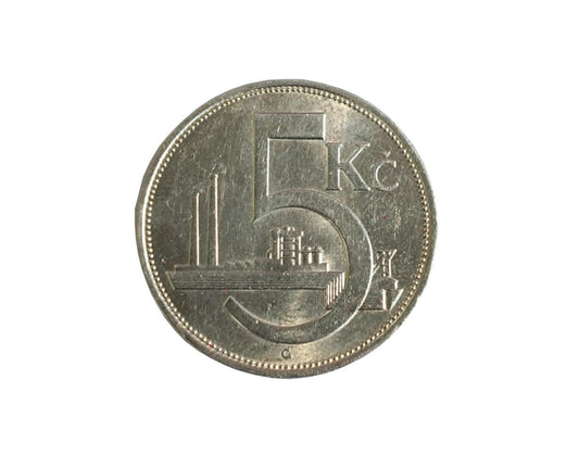 1928b 5 korún Československo