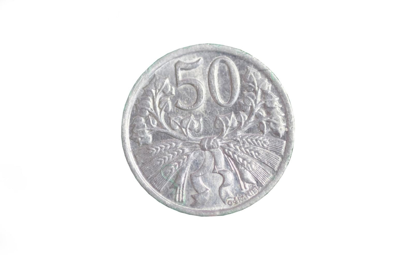 50 Halierov 1953  UNC VZáCNEJší