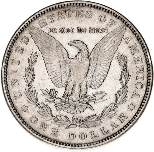 1889 Strieborná veľká minca Morgen dollar
