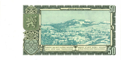 1953 50 Korún Československo UNC HP
