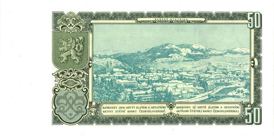 1953 50 Korún Československo UNC HP
