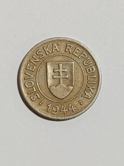 1944 1 Koruna Slovenský Štát