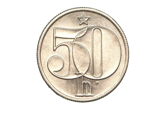 50 Halierov 1978 až 1990 vyberte si ročník UNC STAV