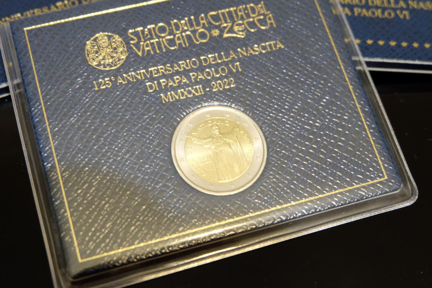2022 Vatikán 2 euro Pápež Pavol VI.
