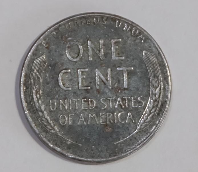 1 Cent 1943 USA  Lincoln železo