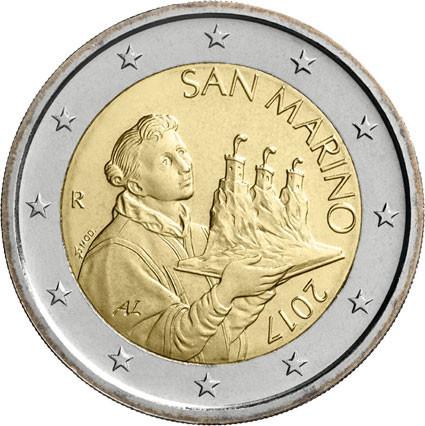 2017 2 Euro San Marino - Svätý Marinus (UNC)