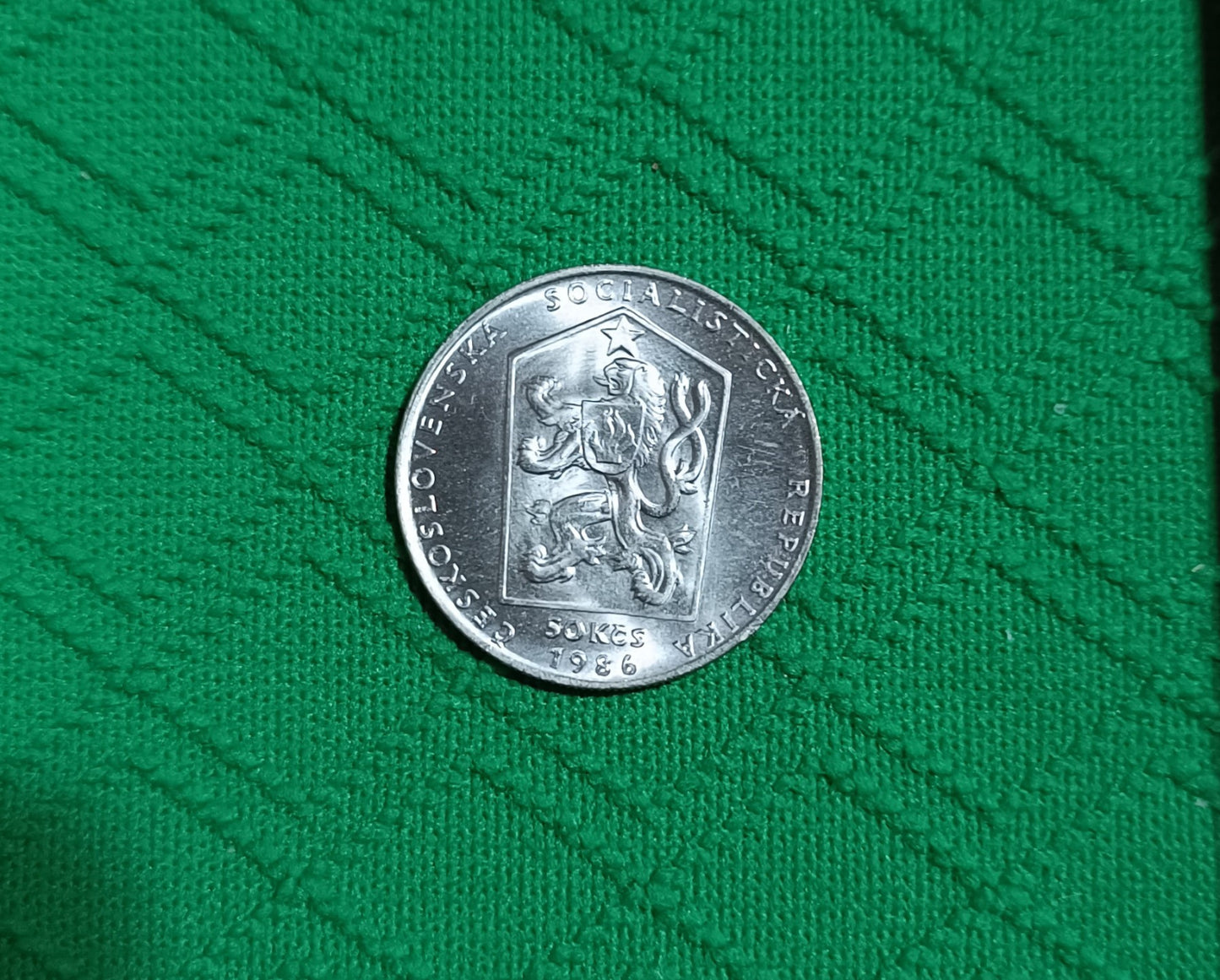 1986 50 Kčs -Český Krumlov - mestská pamiatková rezervácia