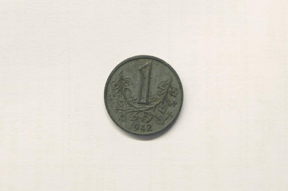 1942 1 Koruna Protektorát Čechy a Morava