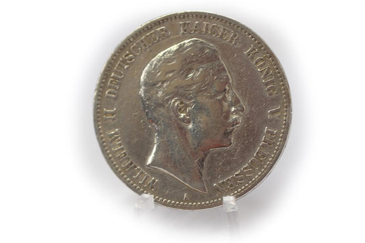 1907 Prusko 5 Marka A Wilhelm II