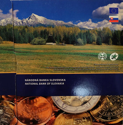 Prvý súbor slovenských euromincí 2009