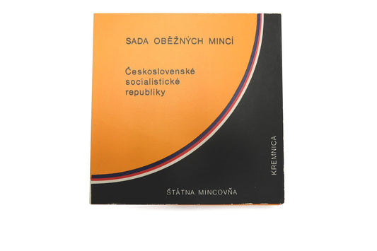 Sada obehových mincí 1990 Československo
