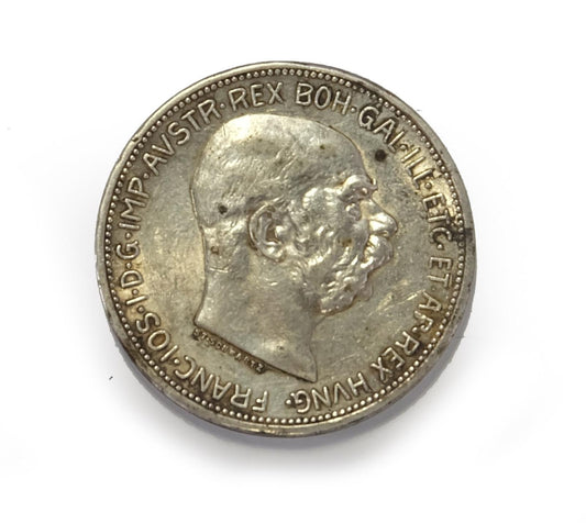 1913 2 Koruna Bz Franz Jozef Rakúsko Uhorsko