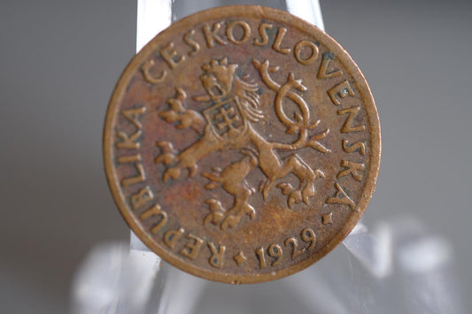 1929 5 Halier Krásny zbierkový stav!