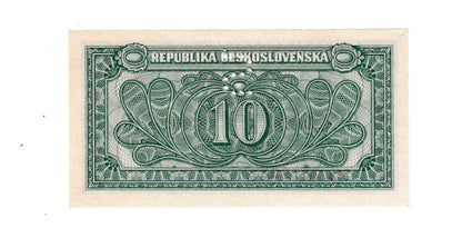 1950 10 Kčš séria Ma stav unc perforácia S