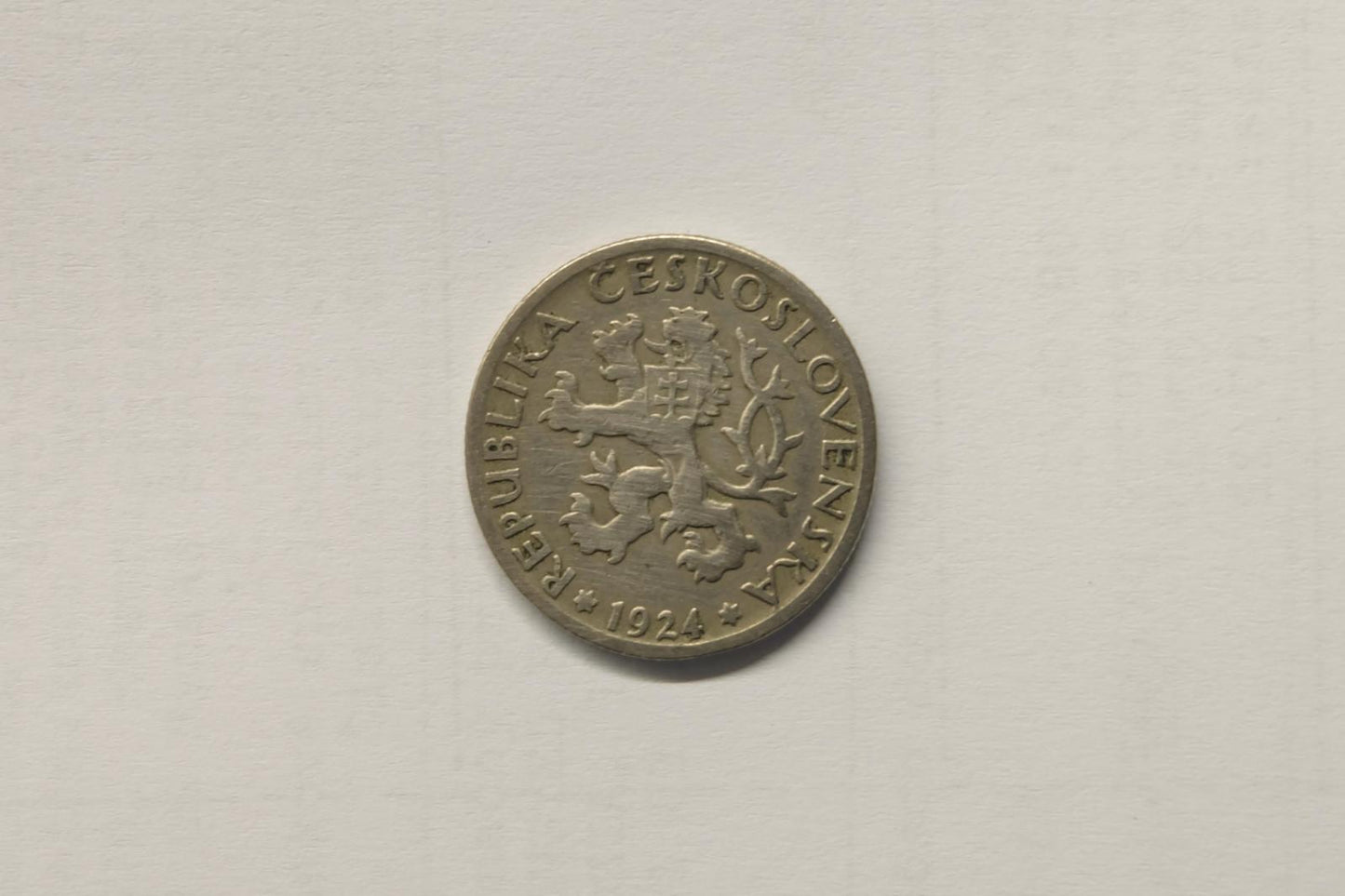 1 Koruna 1922 až 1938 Československo vyberte si ročník