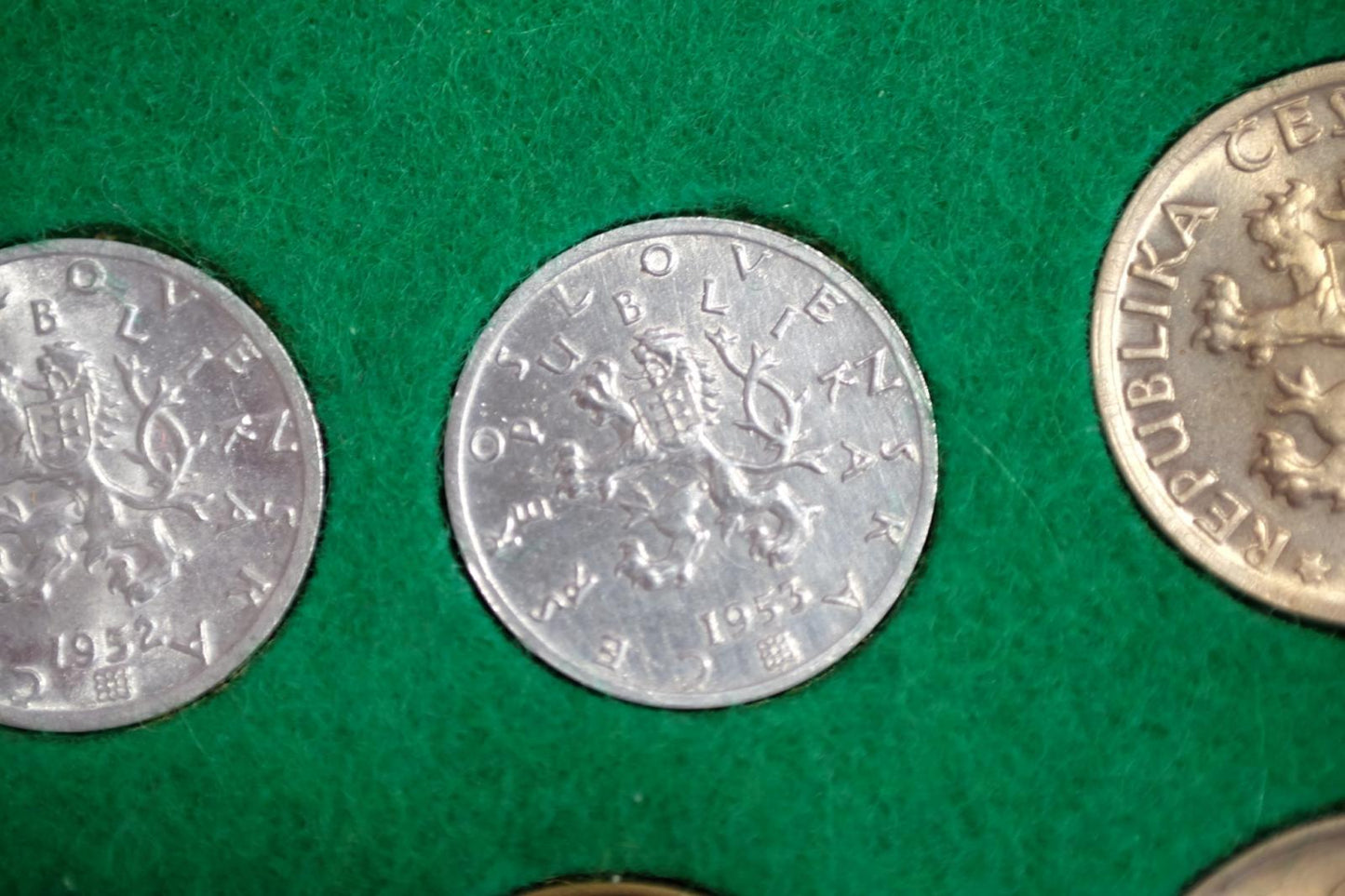 50 Halierov 1953  UNC VZáCNEJší