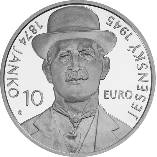 2024 Strieborná minca 10€ - Janko Jesenský - 150.výročie narodenia