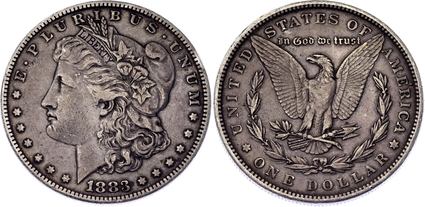 Strieborná veľká minca Morgen dollar 1883