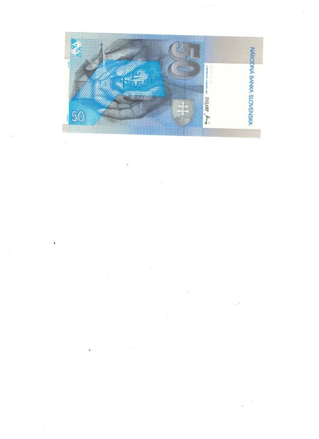 50 korún slovenských 1993 Séria C UNC