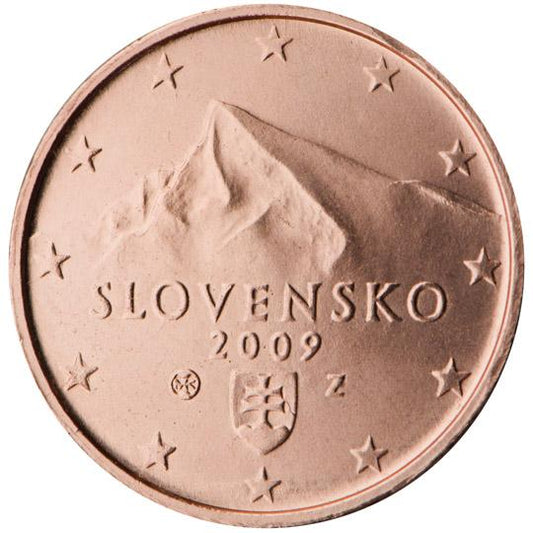 2011 2 cent Slovensko UNC